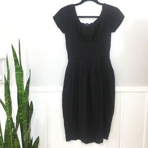 Vintage 1950's Shannon Rodgers Black Lace Dress